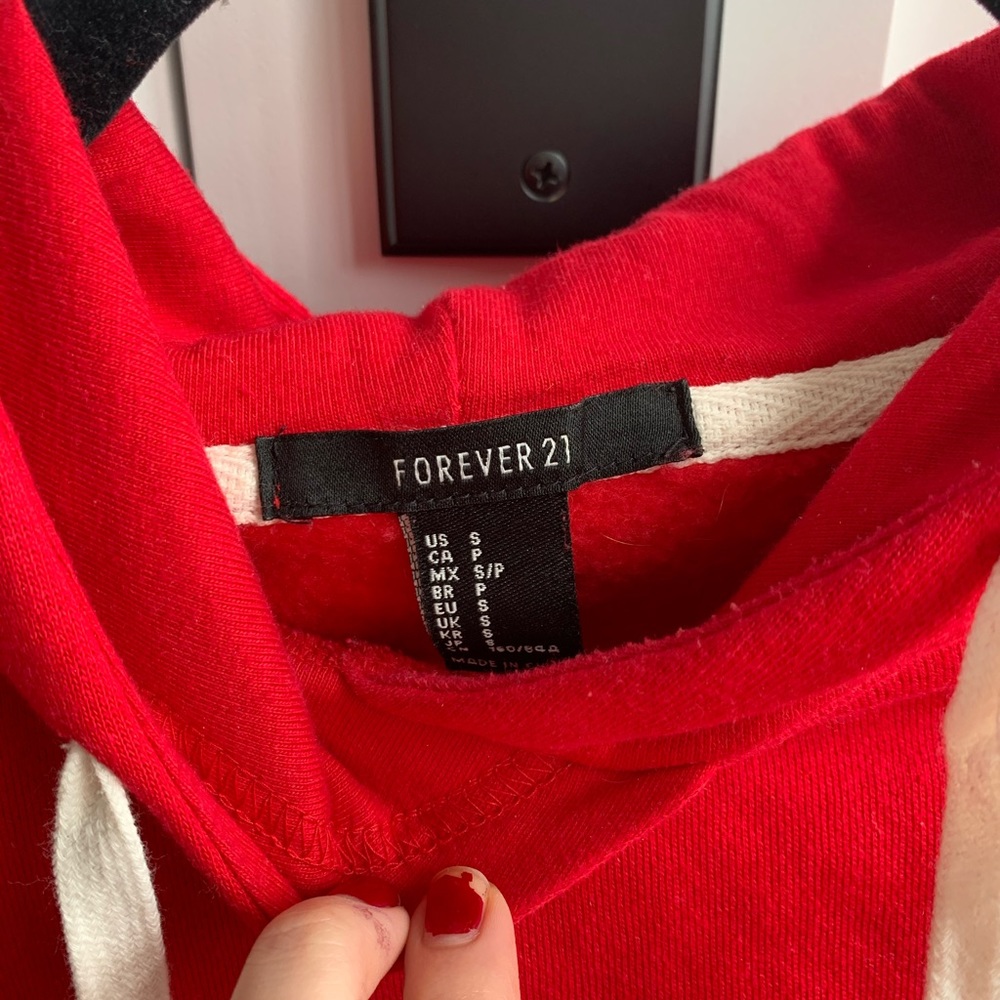 F21 Reworked Cropped Sweater - Picture 7 of 8